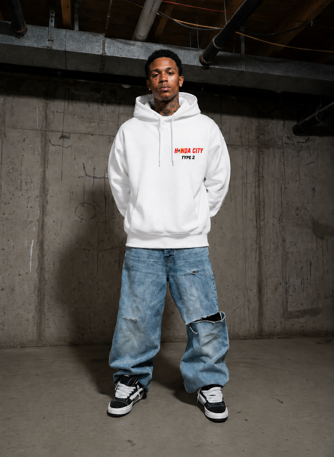 Custom honda city hoodie